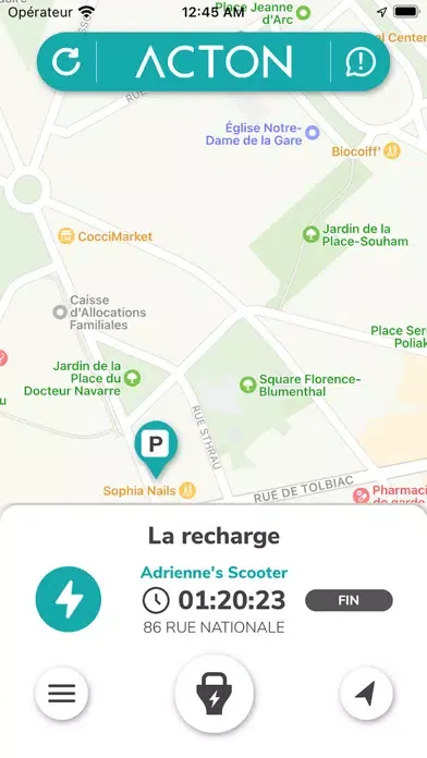 Captures d'écran de ACTON Paris