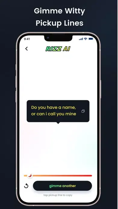 ภาพหน้าจอของ Rizz AI: AI Dating Wingman App