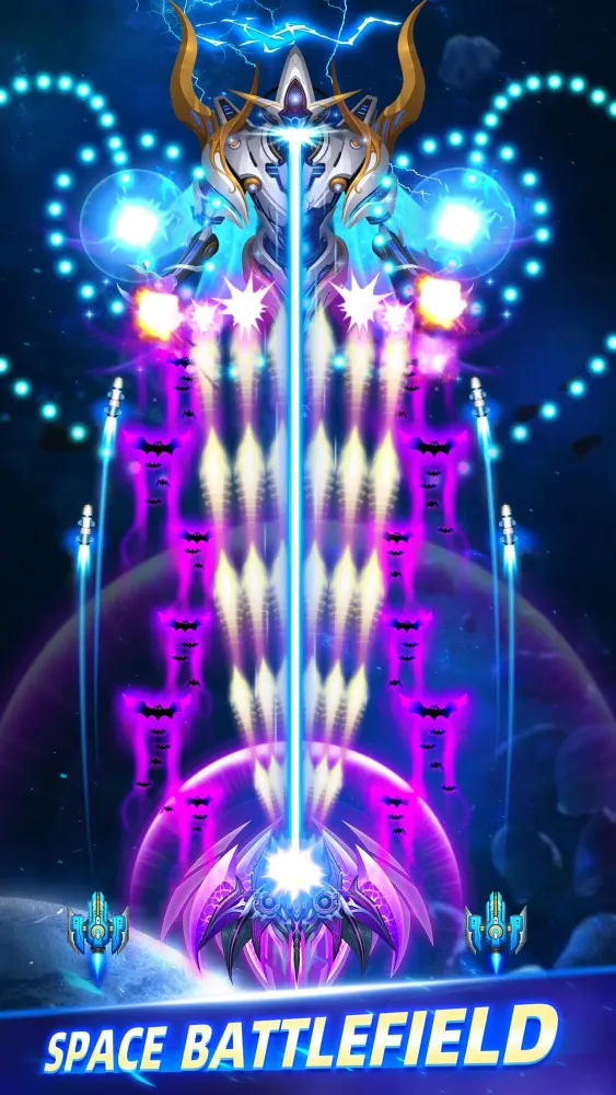 Capturas de tela do Raiden Fighter