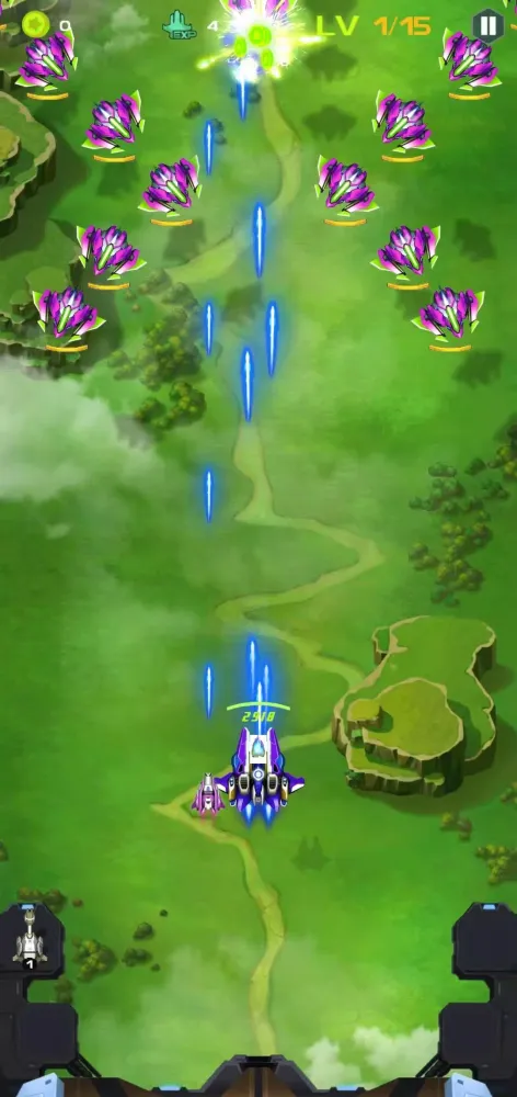 Captures d'écran de Space Fighter