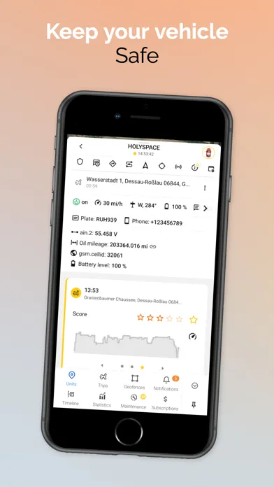Ruhavik - Analyze your trips Screenshots