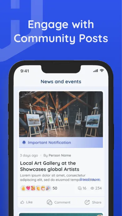 Hamlet Co - Space Members App スクリーンショット