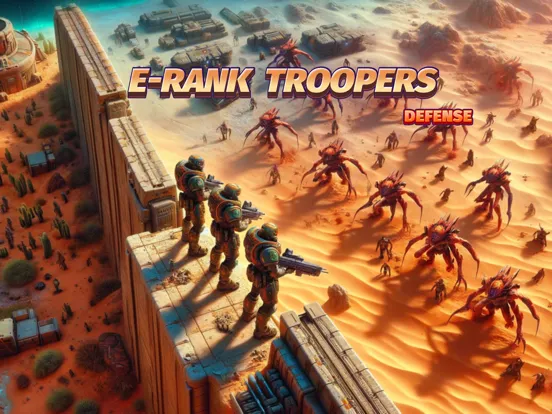 ภาพหน้าจอของ E-Rank Troopers iPad 