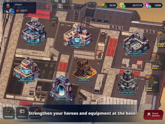 ภาพหน้าจอของ E-Rank Troopers iPad 