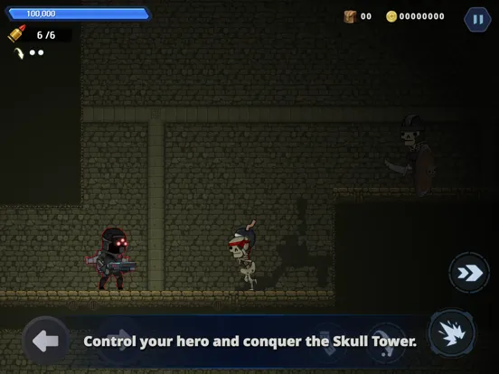 ภาพหน้าจอของ E-Rank Troopers iPad 