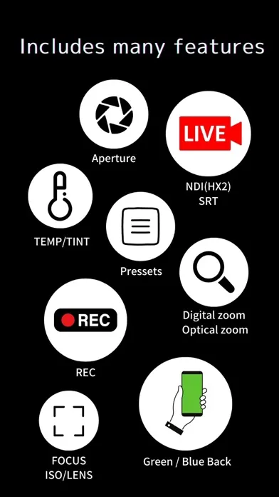 LM-Cam for OBS studio سکرین شاٹس