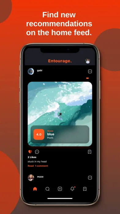 Скриншоты Entourage - Discover and Share