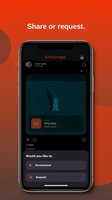 Скриншоты Entourage - Discover and Share