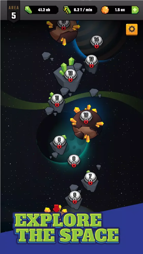 تصاویر Space Miner - Idle Tycoon