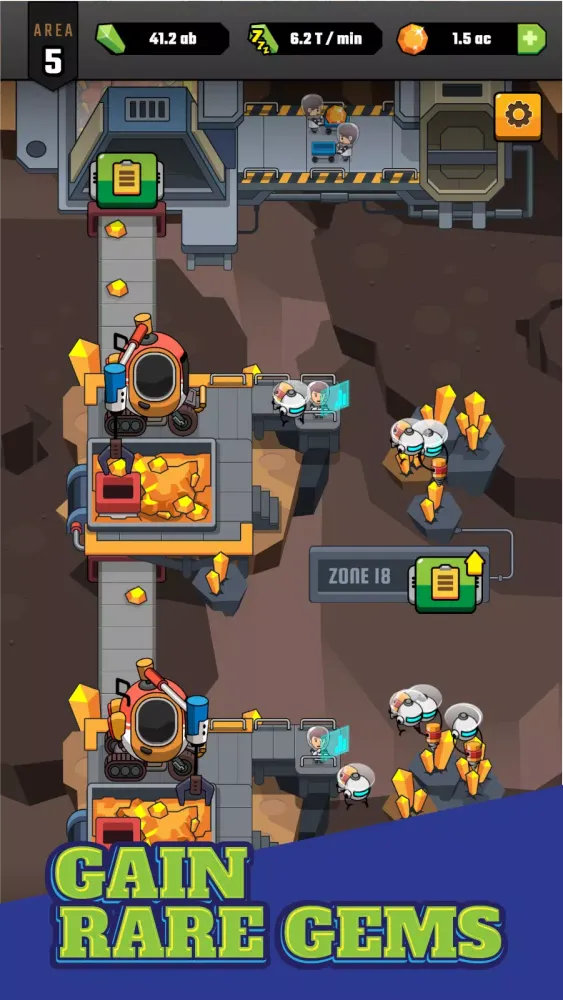تصاویر Space Miner - Idle Tycoon