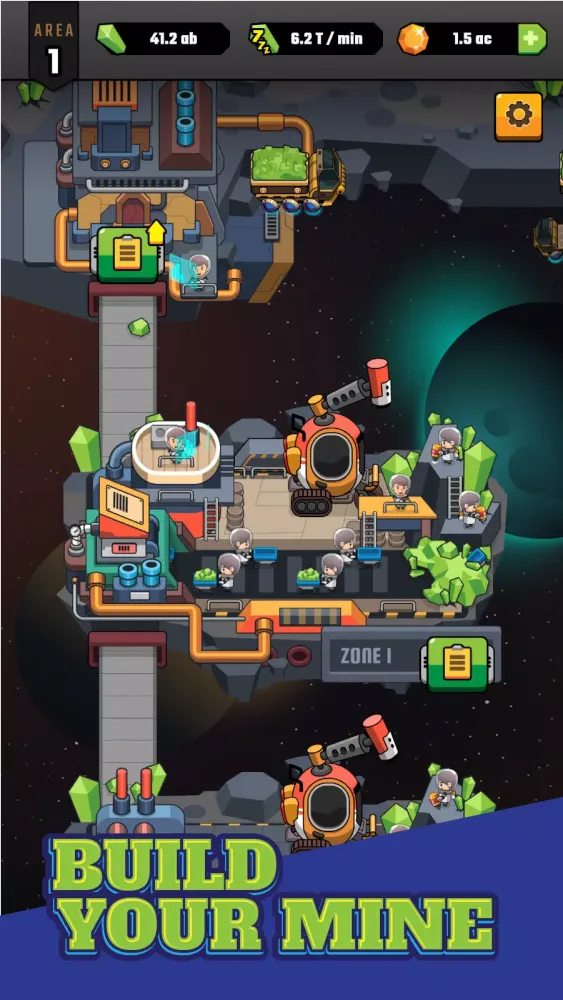 تصاویر Space Miner - Idle Tycoon