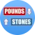 Pounds to Stones