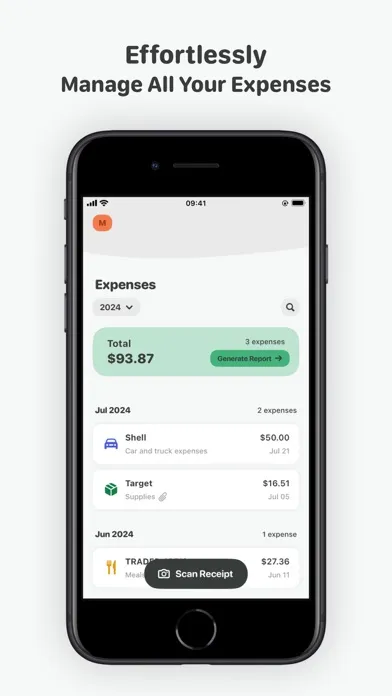 Screenshot di Simple Expense: Scan Receipt