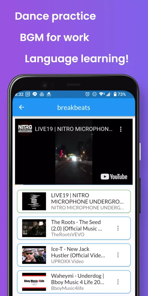 Captures d'écran de TuneTracks - Play for YouTube