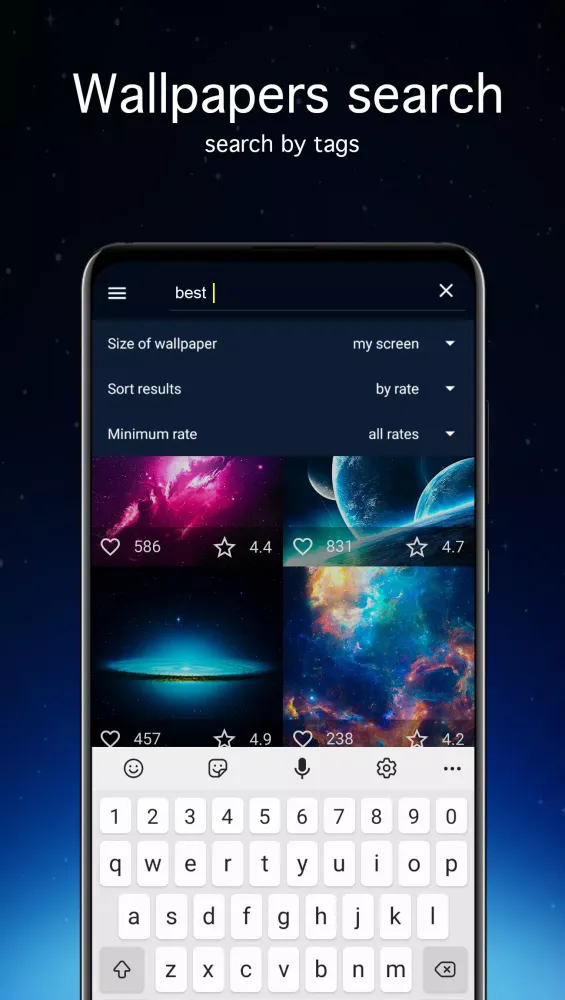 Space Wallpapers 4K应用截图