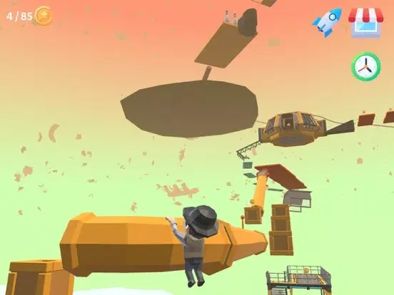 Go Only Up: 3D Space Parkour سکرین شاٹس