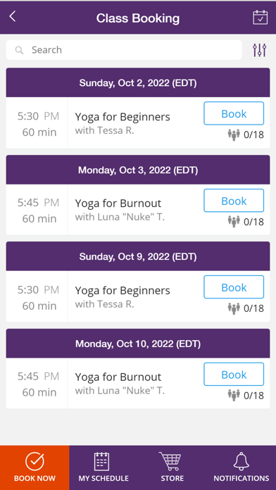 Space Yoga + Wellness Studio Ekran Görüntüleri