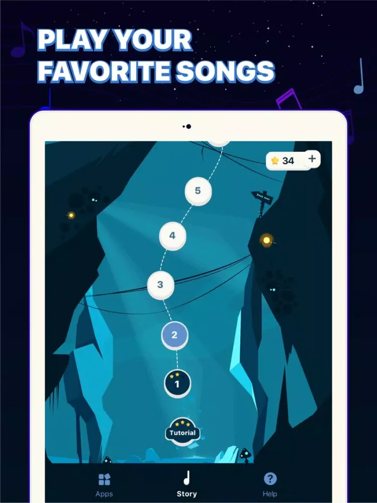 تصاویر Piano Tiles: Song game iPad 