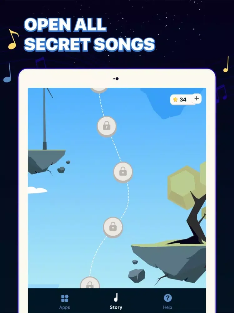 تصاویر Piano Tiles: Song game iPad 