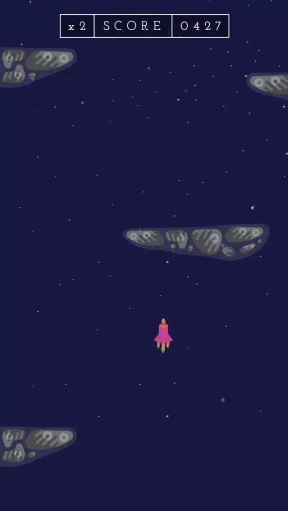Ảnh chụp màn hình của Rocket Jump - A Space Game