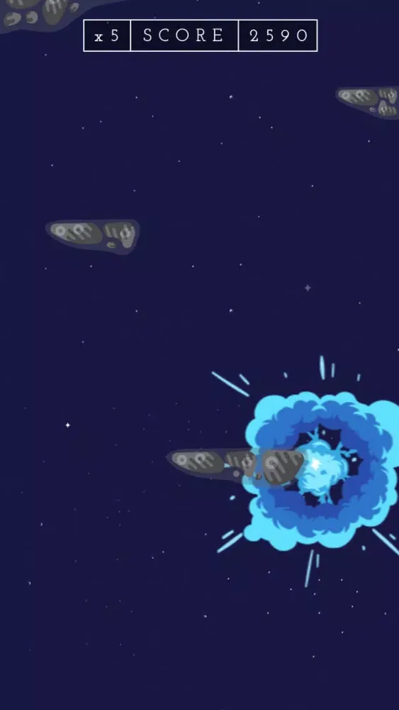Ảnh chụp màn hình của Rocket Jump - A Space Game