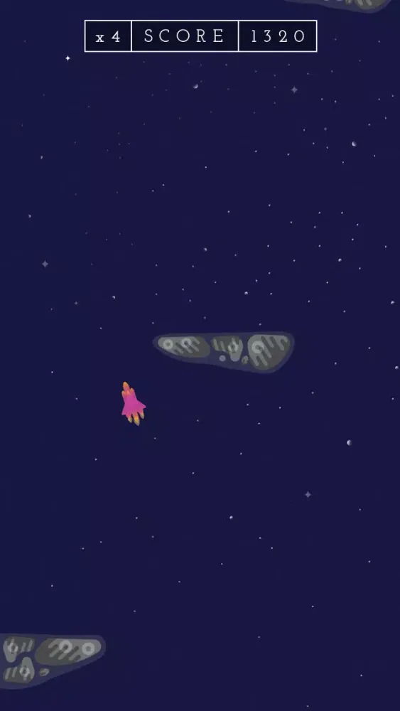 Ảnh chụp màn hình của Rocket Jump - A Space Game