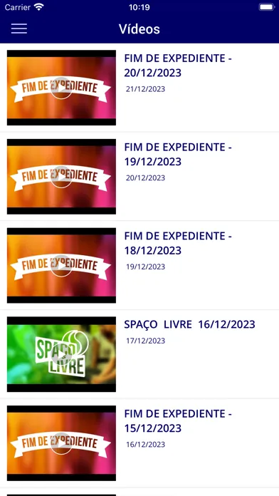 Captures d'écran de Rádio Spaço FM