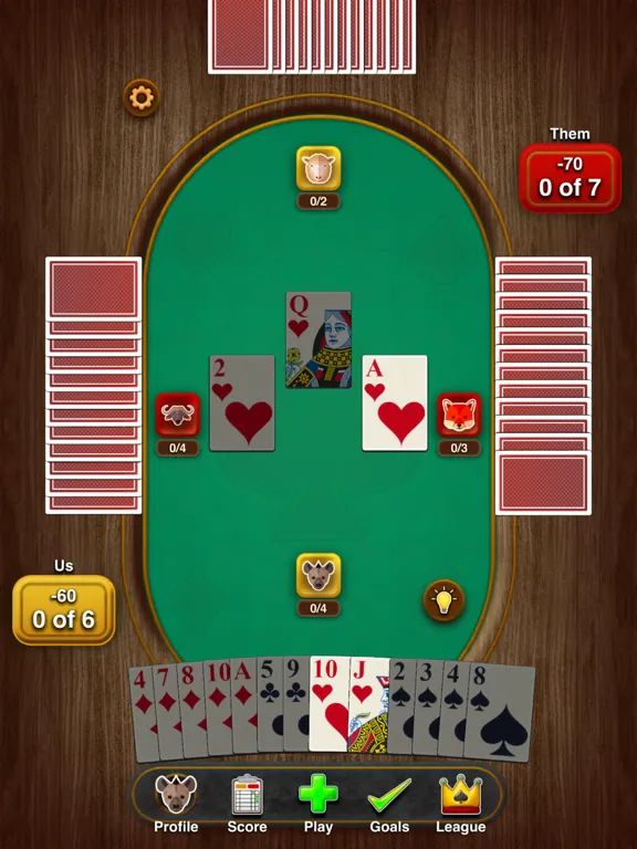Spades + Classic Card Game iPad 应用截图