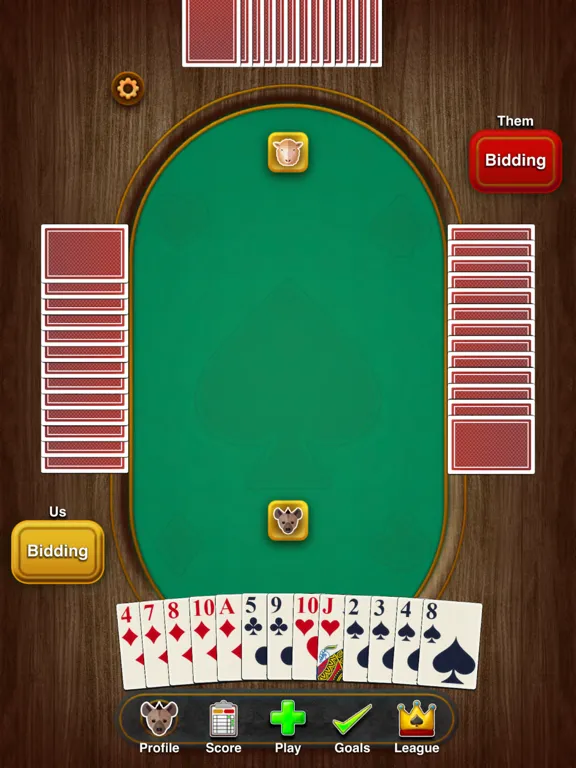 Spades + Classic Card Game iPad 应用截图