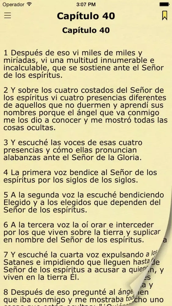 Tangkapan skrin Libro de Enoc (The Book of Enoch in Spanish)