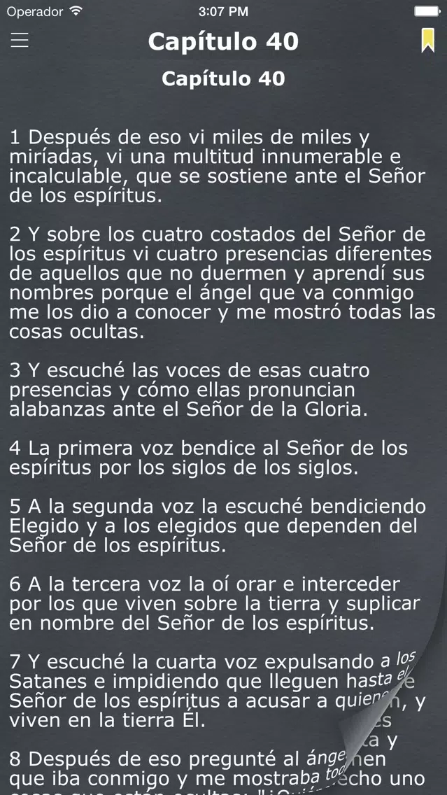 Tangkapan skrin Libro de Enoc (The Book of Enoch in Spanish)