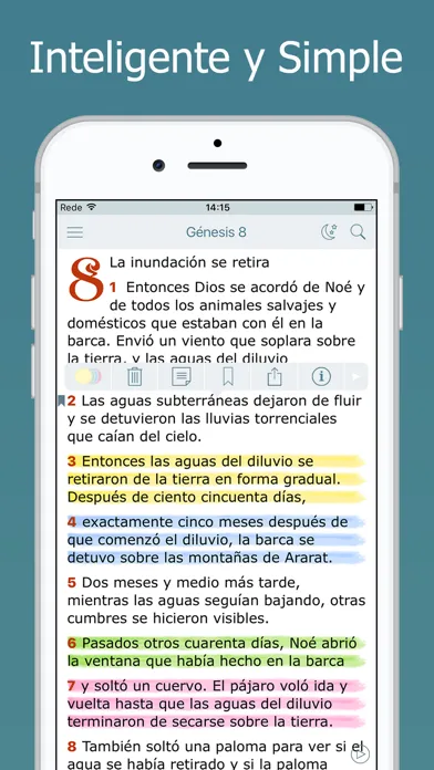 Screenshot di La Biblia NTV en Español Audio