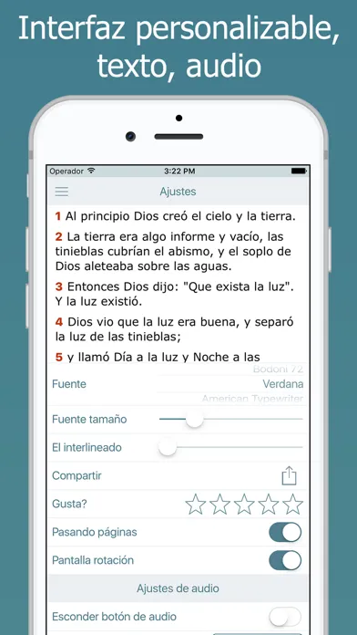 Tangkapan layar La Santa Biblia Católica Audio