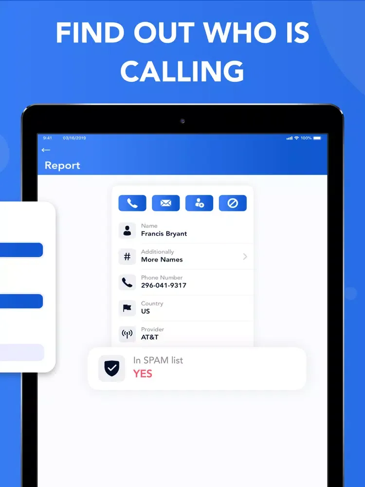 Block Scam Call & Spam Shield iPad  স্ক্রিনশট