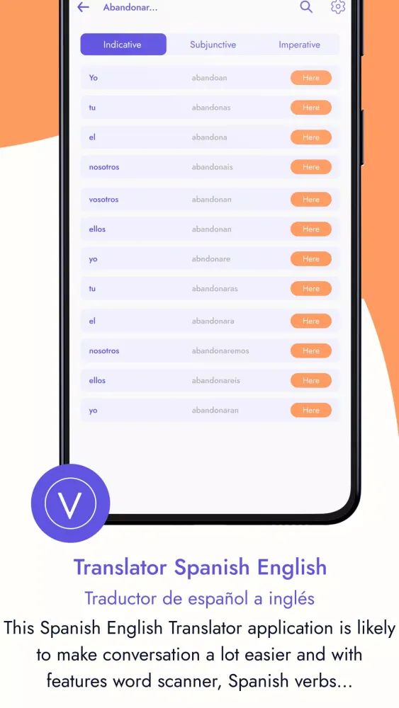 Spanish English Translator Screenshots