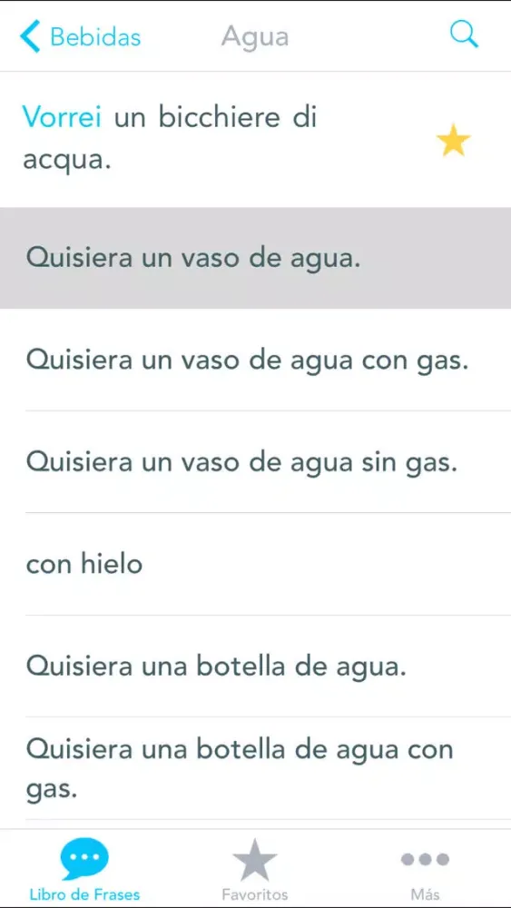 تصاویر Free Spanish to Italian Phrasebook with Voice: Translate, Speak & Learn Common Travel Phrases & Words by Odyssey Translator