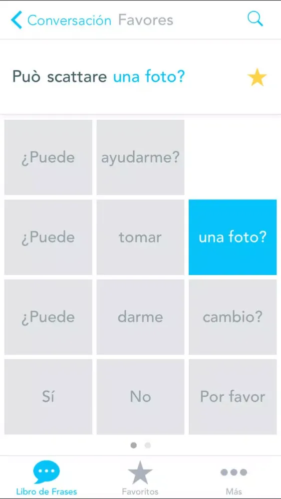 تصاویر Free Spanish to Italian Phrasebook with Voice: Translate, Speak & Learn Common Travel Phrases & Words by Odyssey Translator