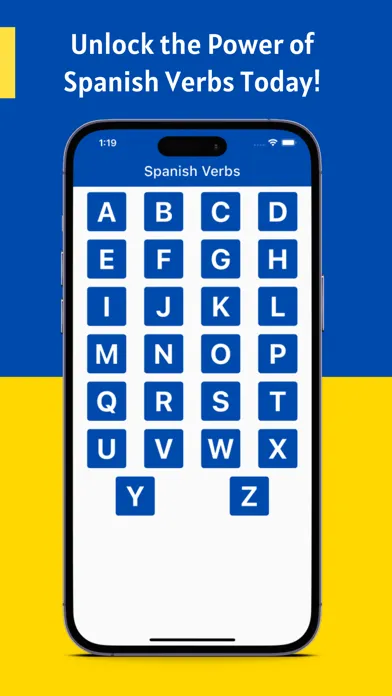 Captures d'écran de Spanish Verbs App