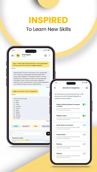 Chat Spark Screenshots