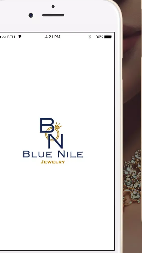 Tangkapan skrin Blue Nile