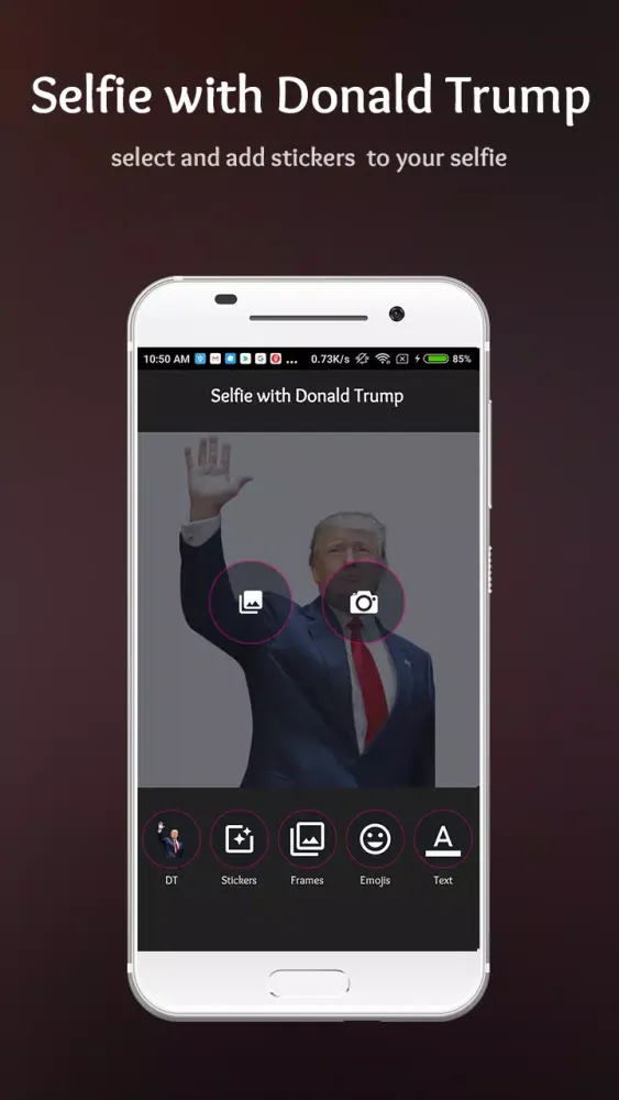 تصاویر Selfie with Donald Trump