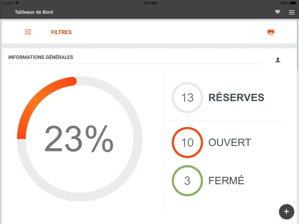 RéserveAssist iPad  سکرین شاٹس