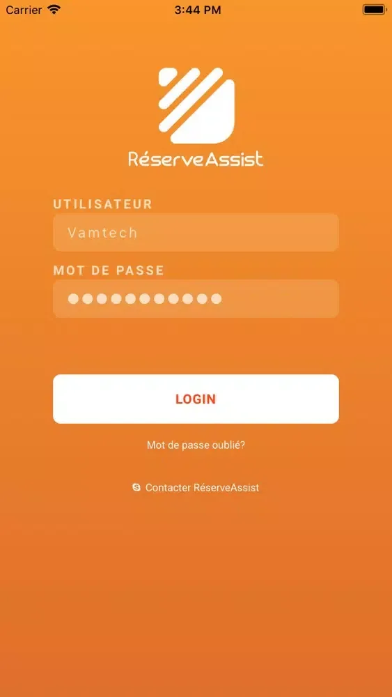 RéserveAssist سکرین شاٹس