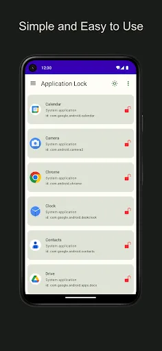 صور Fingerprint Pattern App Lock