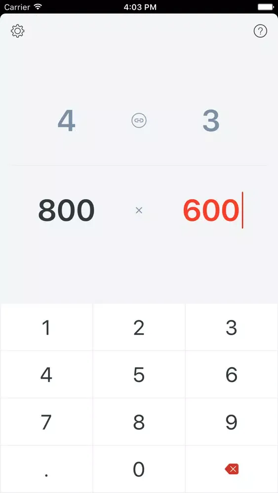 Aspetica – Aspect Ratio Calculator سکرین شاٹس