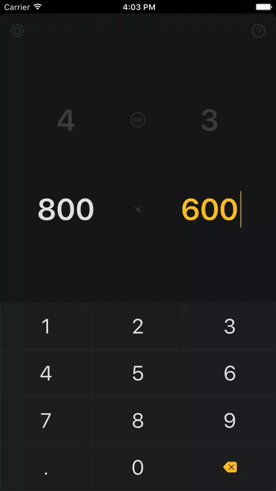 Aspetica – Aspect Ratio Calculator سکرین شاٹس