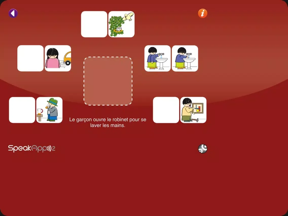 Capturas de pantalla de SpeakApp 2 - pourquoi... iPad 