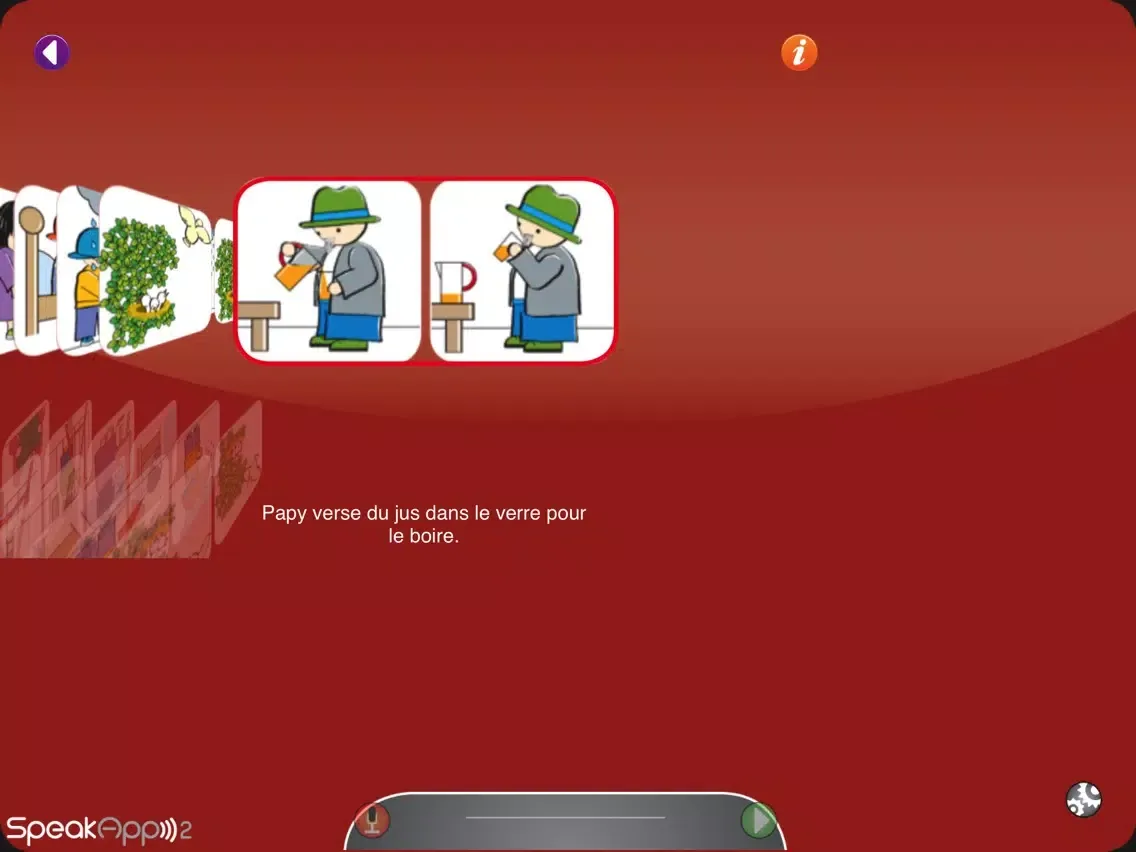 Capturas de pantalla de SpeakApp 2 - pourquoi... iPad 