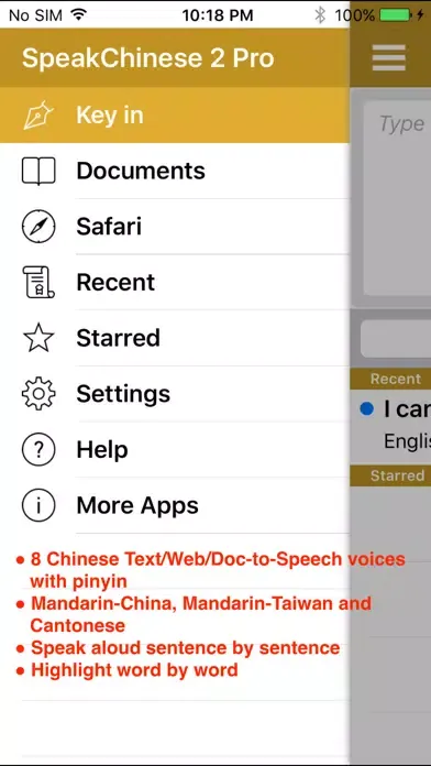Скриншоты SpeakChinese 2 FREE (Pinyin + 8 Chinese Voices)