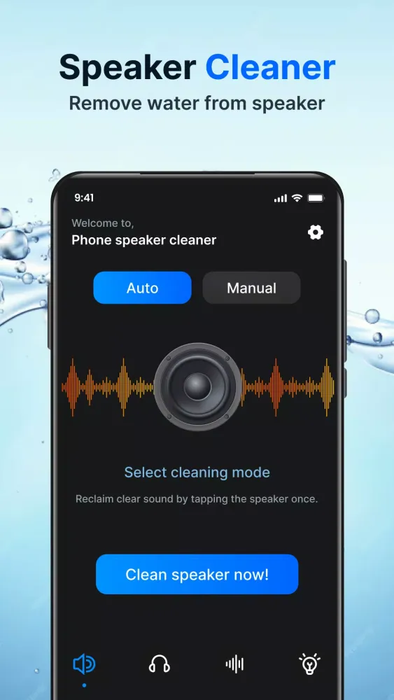 Скриншоты Speaker Cleaner: Water Remover